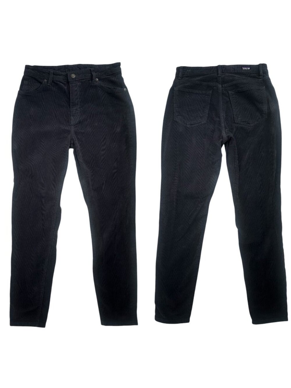 Patagonia Pants 30 Gray Cotton Stretch Corduroy Slim Straight 5-Pocket Gorpcore